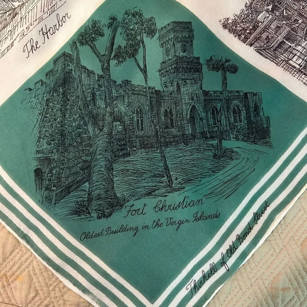 Cavanagh’s scenes of St. Thomas scarf